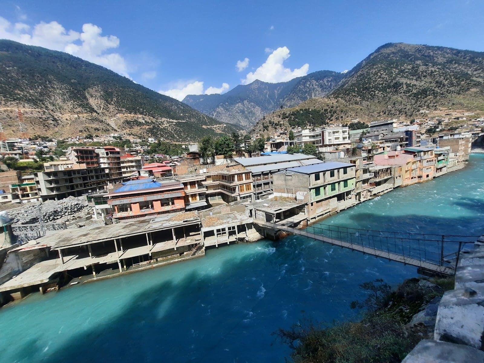 Bahrain Bridge over the Swat River