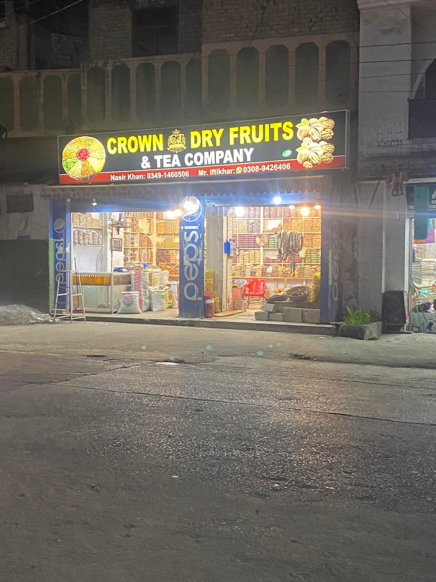 Crown Dry Fruits & Tea Company shop in Mingora