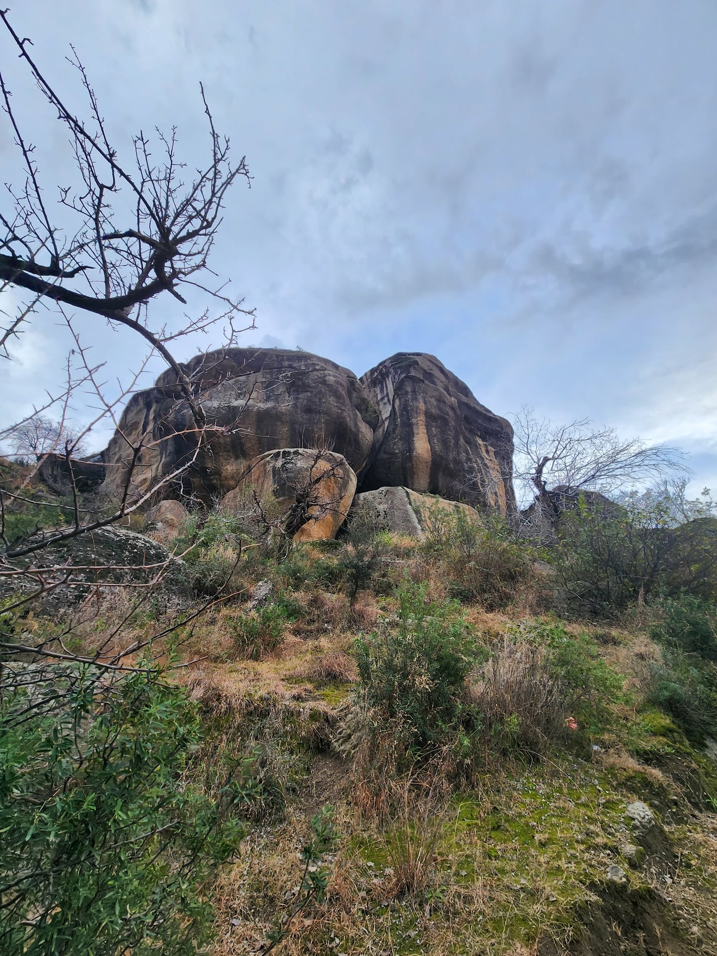 Jahanabad Buddha rock carving near Manglawar, Swat