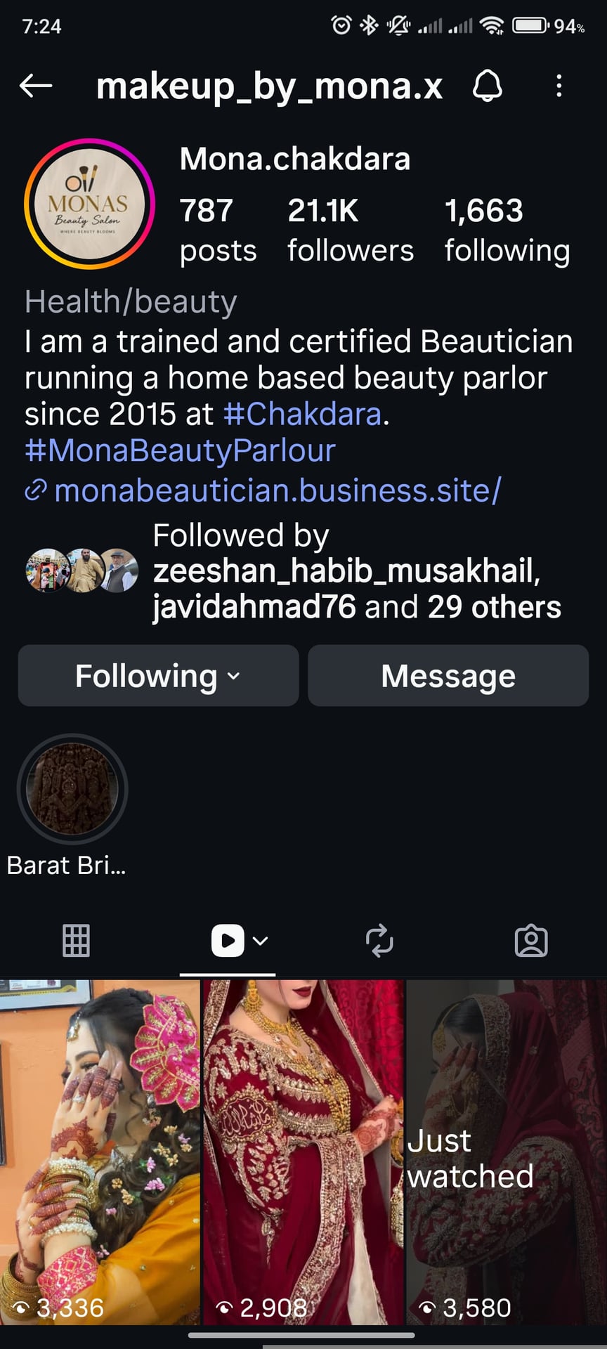 The Mona's Beauty Parlour Chakdara photo 5